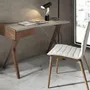 Lampes à poser - Lampe de table en acier noir et blanc - ANGEL CERDÁ