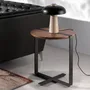 Lampes à poser - Lampe de table en acier noir et marbre céramique - ANGEL CERDÁ