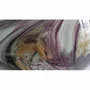 Decorative objects - Purple glass bird with golden sparkle, on métal feet H : 6"7/10 - TRADE WINDS