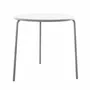 Dining Tables - ALU MITO stackable aluminum table - ALTEK ITALIA DESIGN
