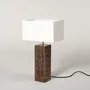 Desk lamps - The Wooden Lamp Laure - ESMERY EBENISTERIE