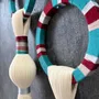 Other wall decoration - Twisted Harmony: 2-Piece Handmade Braided Macrame Wall Installation - SARMAL DESIGN