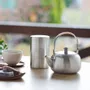 Accessoires thé et café - Boîte à thé de 400 ml en acier inoxydable - collection Sui / YOSHIKAWA - YOSHIKAWA