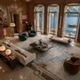 Contemporary carpets - CARPET ” MALDIVES " - PASSION DU TAPIS