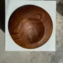 Objets de décoration - Petit vide poche circulaire en teck monoxyle épais D25 H7 - OFFICE OBJETS