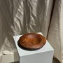 Objets de décoration - Petit vide poche circulaire en teck monoxyle épais D25 H7 - OFFICE OBJETS