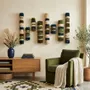 Other wall decoration - Moss & Ocean Totems: Multi-Piece Textured Wall Installation Set - SARMAL DESIGN