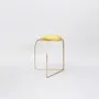 Tabourets - Flow Low Stool Gold Polished - LAPIEGA