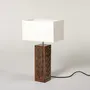 Table lamps - The Wooden Lamp Suzette - ESMERY EBENISTERIE
