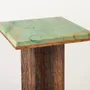 Other tables - Side table in wood and marble - Gregory - ESMERY EBENISTERIE