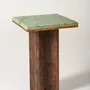 Other tables - Side table in wood and marble - Gregory - ESMERY EBENISTERIE
