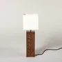 Desk lamps - The Wooden Lamp Laure - ESMERY EBENISTERIE
