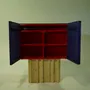Buffets - Wooden Mosaic Cabinet - NICK VAN NECHEL