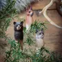 Autres décorations de Noël - Décor Forestier – Nature Sauvage (Ours, Lynx, Écureuil) - WILDLIFE GARDEN