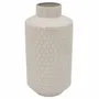 Decorative objects - WHITE METAL VASE 18.5X36CM - EMDE