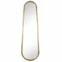 Decorative objects - LONG GOLD METAL MIRROR 30X100CM - EMDE