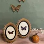 Objets de décoration - CADRE SOLEIL NOIR ET DORE 10X15CM - EMDE