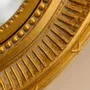 Objets de décoration - MIROIR CONVEXE DORÉ 28CM INT ET 38CM EXT - EMDE