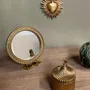Decorative objects - FREESTANDING GOLD DUCK MIRROR 12.8X6X15.8CM - EMDE