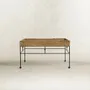 Tables de jardin - Table basse en fer forgé tressé - LO-FI HOUSE