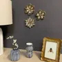 Decorative objects - FLOWER MIRROR WALL DECORATION 11.5X12CM - EMDE