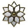 Decorative objects - FLOWER MIRROR WALL DECORATION 11.5X12CM - EMDE