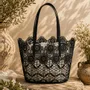 Bags and totes - Black lace tote - ROLANDE DU DREUILH  LACE JEWEL