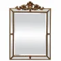 Decorative objects - VENETIAN MIRROR WITH PEDIMENT 113X80CM - EMDE