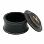 Decorative objects - BLACK AND GOLD BEE BOX 7.5X5CM - EMDE