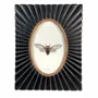 Decorative objects - BLACK AND GOLD OVAL PHOTO FRAME 10X15CM - EMDE