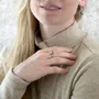 Jewelry - RING "DROP” SILVER 925 PYRITE - KARAWAN AUTHENTIC