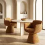 Chaises - Fauteuil Pivotant Lexi Ambre - EMPREINTE DU TEMPS