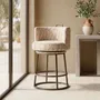 Stools - Tabouret Dana beige - EMPREINTE DU TEMPS
