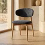 Chairs - Chaise Jaspe Naturel & Bleu - EMPREINTE DU TEMPS