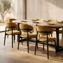 Chairs - Jaspe Black & Yellow Chair - EMPREINTE DU TEMPS