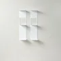 Bureaux d'entreprise - Étagère pour livres - Bibliothèque verticale H60 cm - Lot de 2 - TEEBOOKS