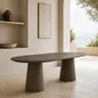 Tables Salle à Manger - Table de repas ovale Noumea - EMPREINTE DU TEMPS