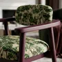 Chaises - Chaise FOREST rouge grenat - EMPREINTE DU TEMPS