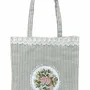 Bags and totes - Striped tote bag in floral lace - ROLANDE DU DREUILH  LACE JEWEL