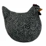 Sculptures, statuettes et miniatures - Figurine poule 14cm en Résine - ROLANDE DU DREUILH  LACE JEWEL