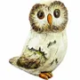 Sculptures, statuettes et miniatures - Figurine Chouette Résine 12 cm - ROLANDE DU DREUILH  LACE JEWEL