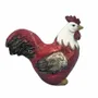 Sculptures, statuettes et miniatures - Figurine coq Rouge 7cm - ROLANDE DU DREUILH  LACE JEWEL