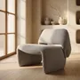 Fauteuils - Fauteuil ROMA bouclette - EMPREINTE DU TEMPS
