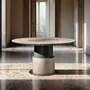 Dining Tables - Altobasso dining ø152 - BIANCHINI ATELIER