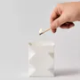 Bougeoirs et photophores  - Photophore - Bredzès - L'ATELIER DU BLANC