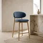 Stools - Natural & Blue Jasper Stool - EMPREINTE DU TEMPS