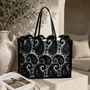 Shopping baskets - Black lace tote - ROLANDE DU DREUILH  LACE JEWEL