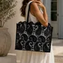Shopping baskets - Black lace tote - ROLANDE DU DREUILH  LACE JEWEL