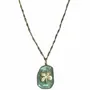 Bijoux - Collier Double/long Trèfle - FASCINATO