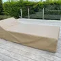 Pools - GOLD PROTECTIVE CASE | COZIP - BED KON TIKI | 180 x 136 x h38 cm - COZIP